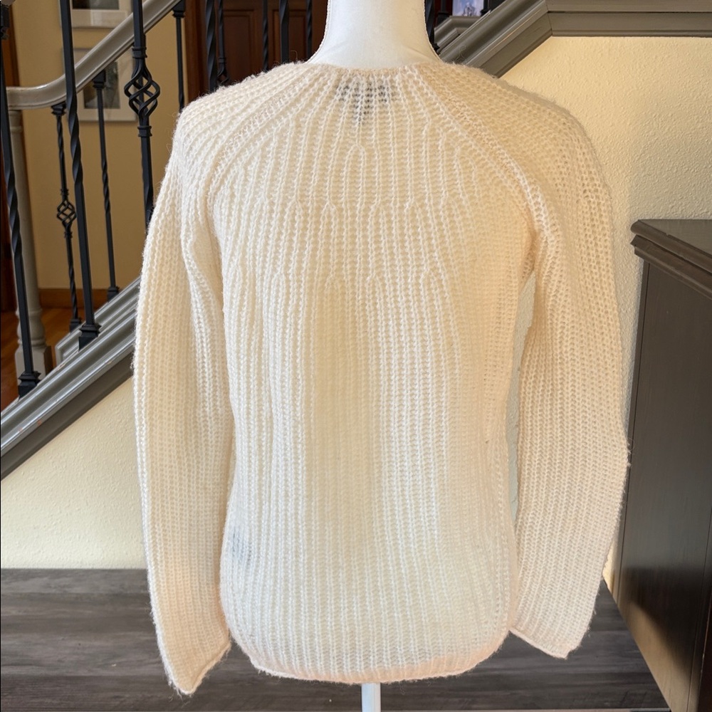 Rag & Bone XS Women's White/Cream Knit Sweater - Picture 3 of 11